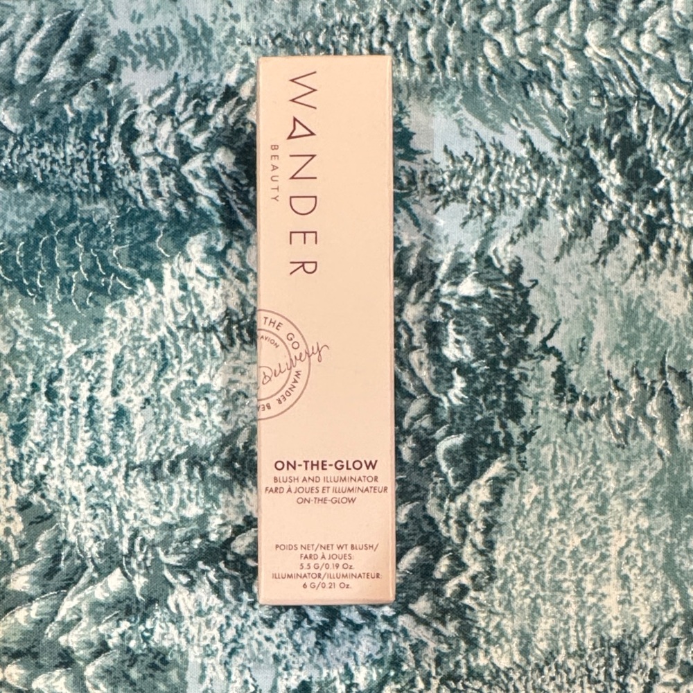 SEALED Wander Beauty On-the-Glow Blush and Illuminator - Coral Rose/Nude Glow